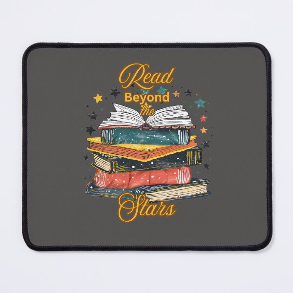 Item preview, Read Beyond The Stars - Vintage Book Lover Typography designed and sold by SeJaa.