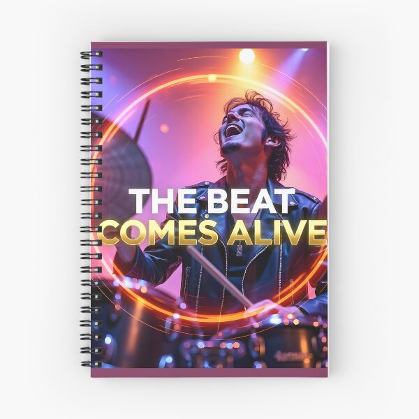 Item preview, The Beat Comes Alive Concert Poster: 3D Lenticular Drummer Hands Canvas designed and sold by Creative-RE.