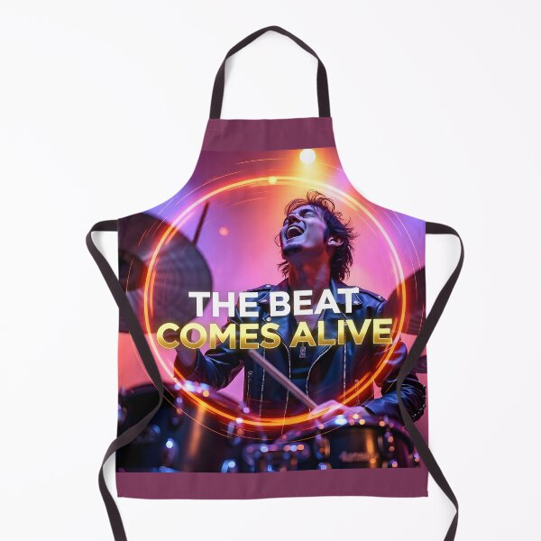 Item preview, The Beat Comes Alive Concert Poster: 3D Lenticular Drummer Hands Canvas designed and sold by Creative-RE.