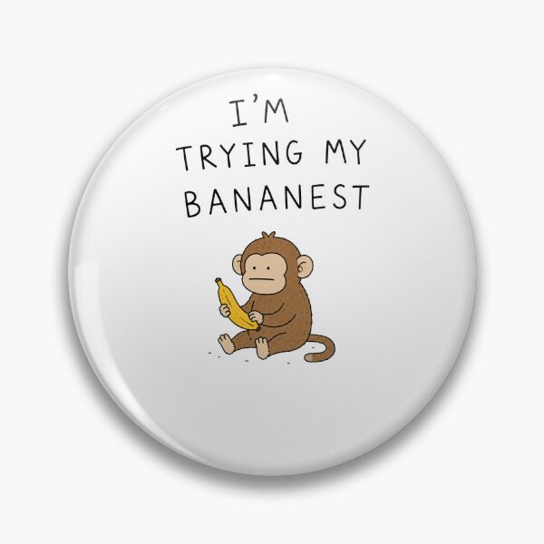 Item preview, Funny Monkey Eating A Banana designed and sold by MonkiFlipp.