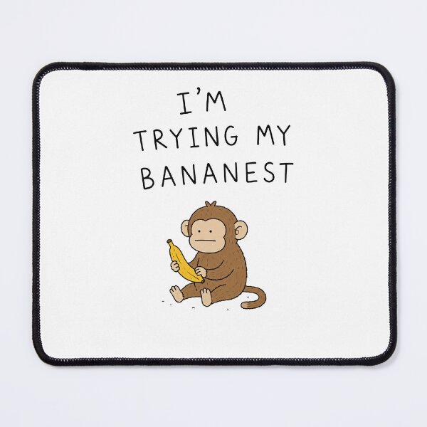 Item preview, Funny Monkey Eating A Banana designed and sold by MonkiFlipp.