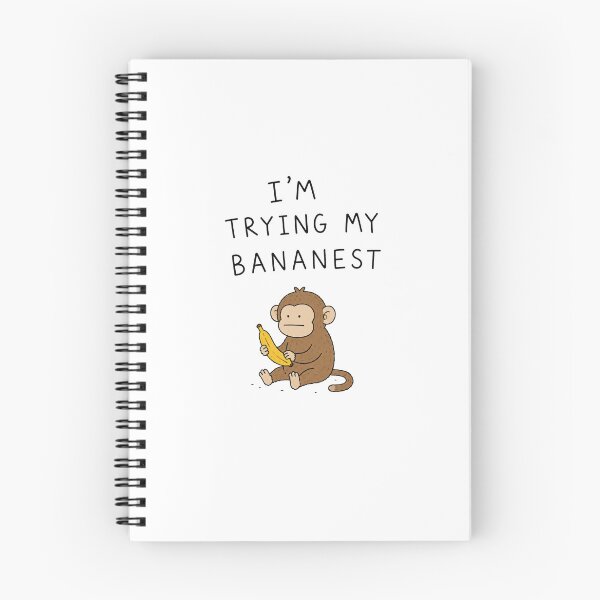 Item preview, Funny Monkey Eating A Banana designed and sold by MonkiFlipp.