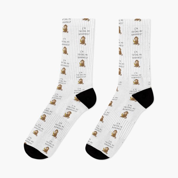 Item preview, Funny Monkey Eating A Banana designed and sold by MonkiFlipp.