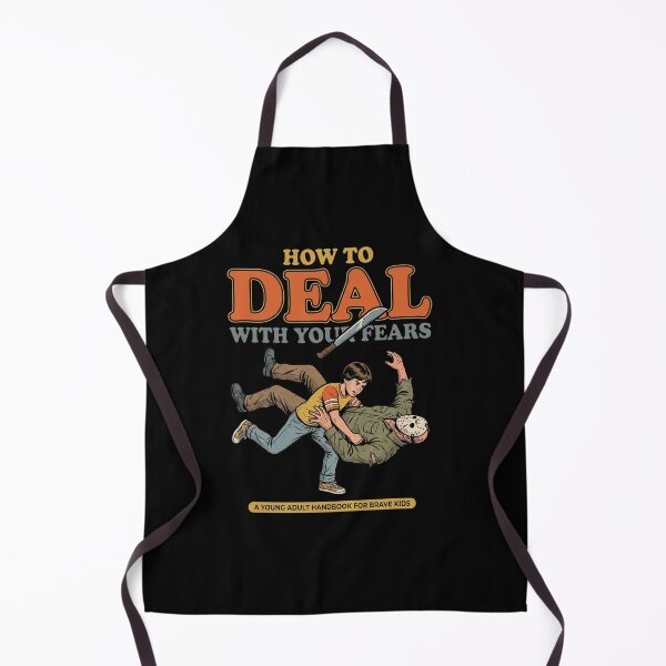 Item preview, How To Deal With Your Fears Retro Slasher Survival Guide designed and sold by AdyKurniawan.