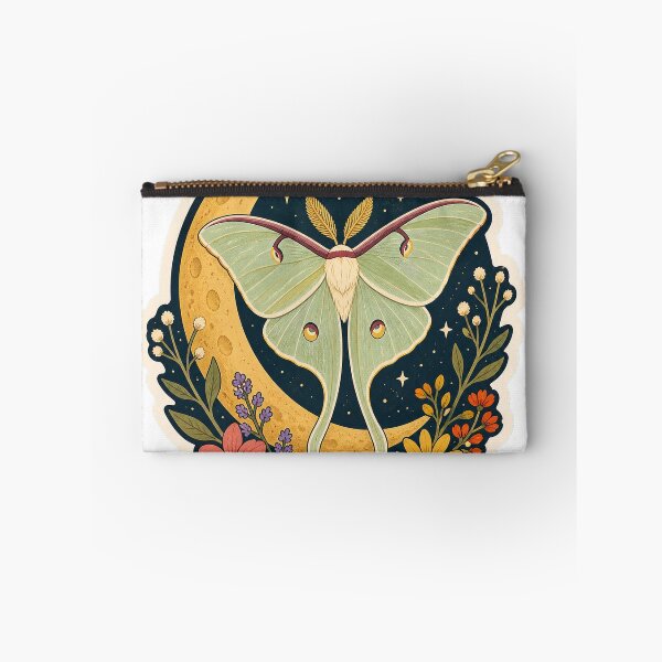 Item preview, Celestial Moth and Moon designed and sold by LuckyStore4.