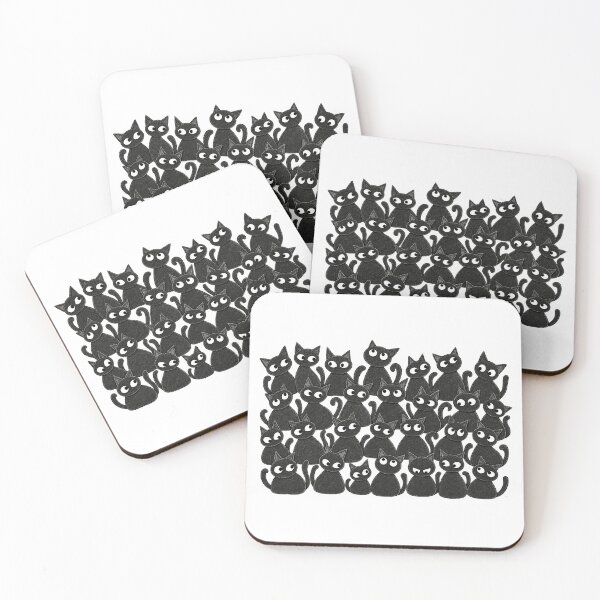 Item preview, Suspicious Cats designed and sold by Nice En.