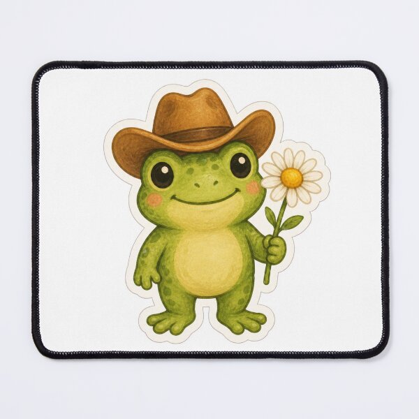 Item preview, Tiny Cowboy Frog designed and sold by LuckyStore4.