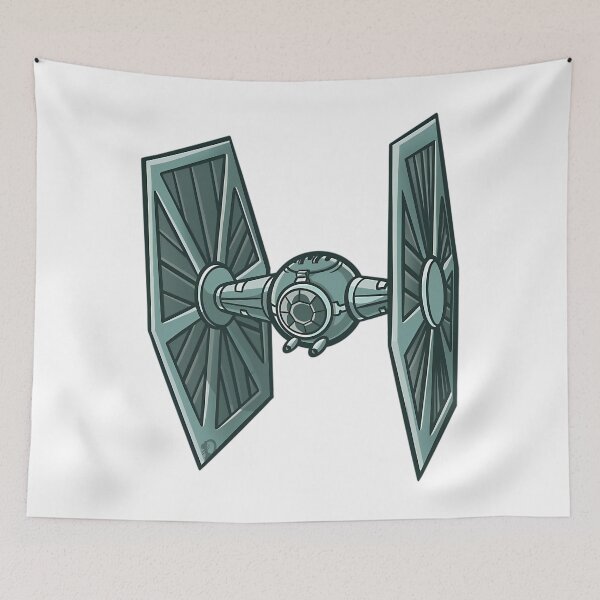 Item preview, Cartoon Tie Fighter designed and sold by Daleburuling.
