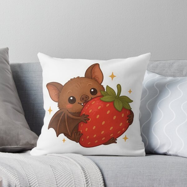Item preview, Bat Hugging Strawberry designed and sold by LuckyStore4.