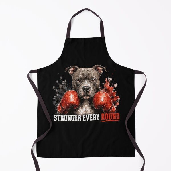 Item preview, Pitbull Boxer Dog Stronger Every Round Motivation designed and sold by markymaarty.