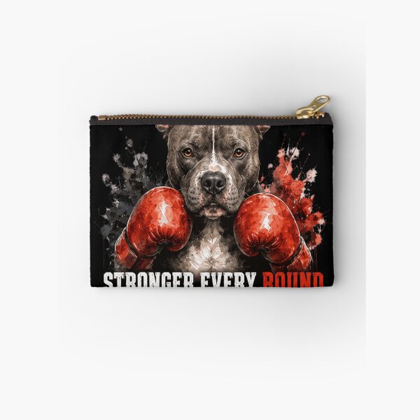 Item preview, Pitbull Boxer Dog Stronger Every Round Motivation designed and sold by markymaarty.
