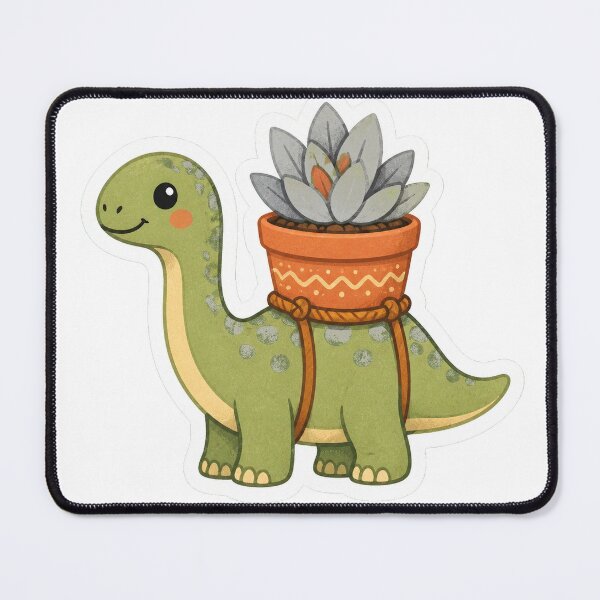 Item preview, Succulent Garden Dinosaur designed and sold by LuckyStore4.