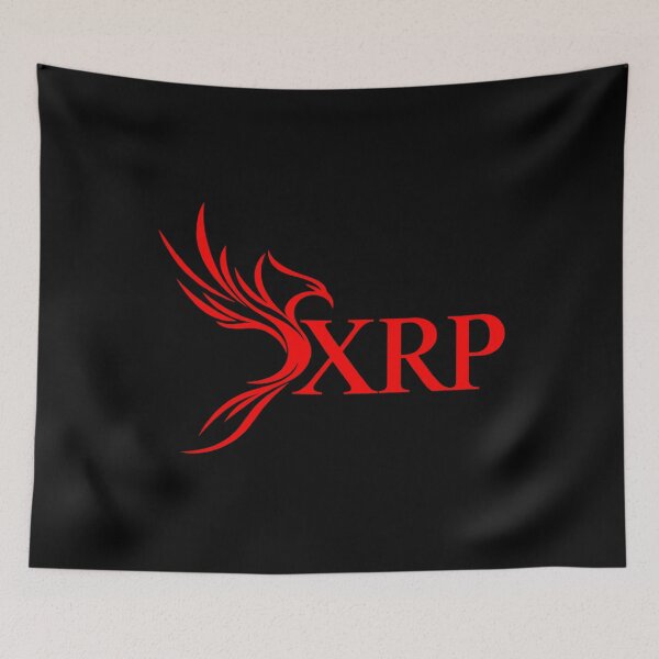 Item preview, Red XRP Crypto Phoenix 2 designed and sold by DesignsMjB.