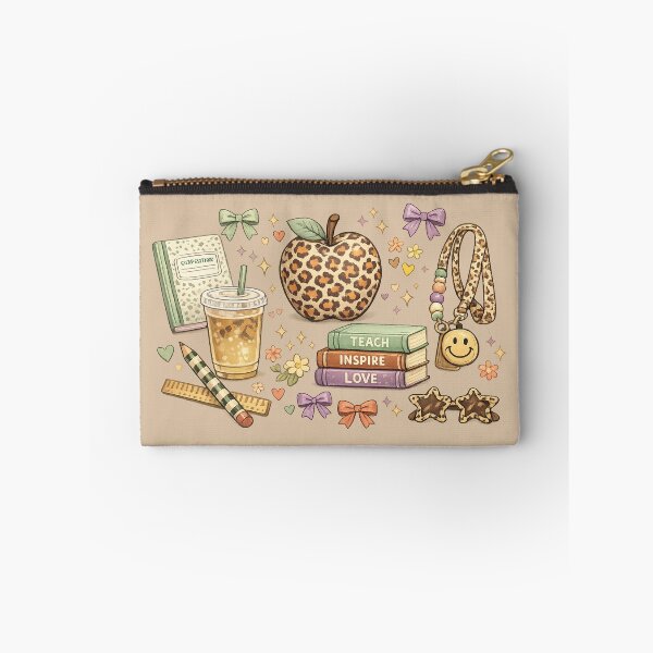 Item preview, Sepia Leopard Teacher Essentials - Teacher Life designed and sold by SON SON.