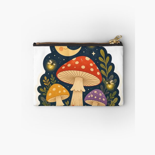 Item preview, Moonlit Forest Mushrooms designed and sold by LuckyStore4.