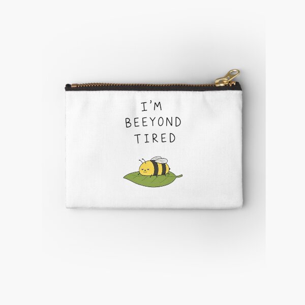 Item preview, Funny Tired Bee Meme designed and sold by MonkiFlipp.