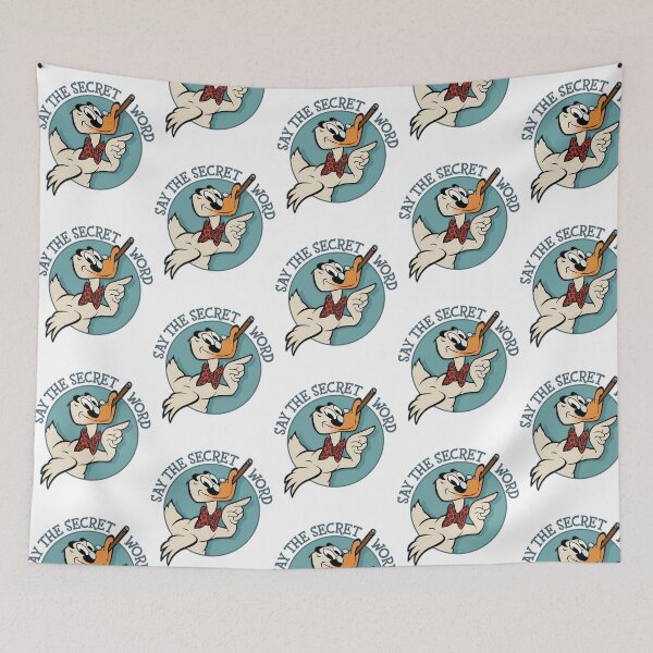 Item preview, Secret Word Groucho Duckie designed and sold by RazaLondonn.