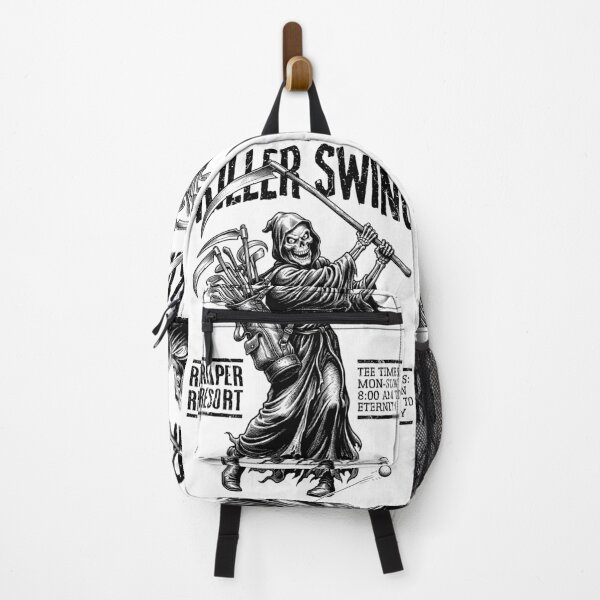 Item preview, Golf Halloween Grim Reaper Skeleton Golfer Killer Swing designed and sold by GrandeDuc.
