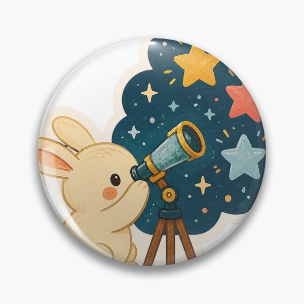 Item preview, Bunny Stargazing Telescope designed and sold by LuckyStore4.
