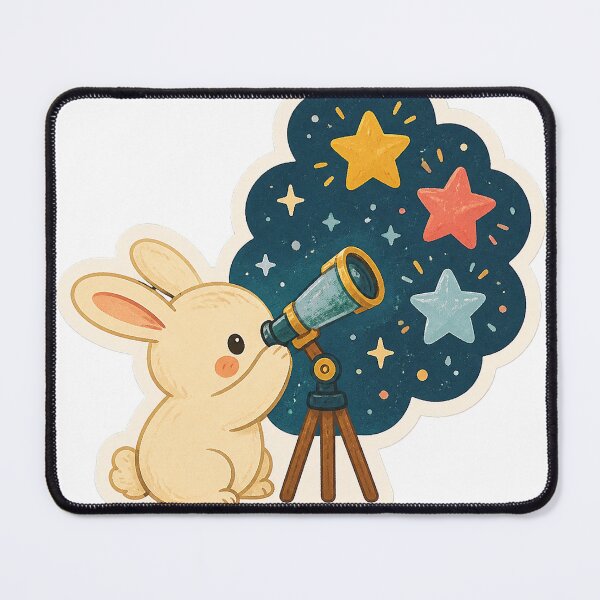 Item preview, Bunny Stargazing Telescope designed and sold by LuckyStore4.