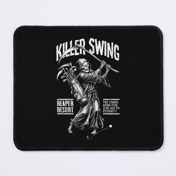 Item preview, Golf Halloween Grim Reaper Skeleton Golfer Killer Swing designed and sold by GrandeDuc.