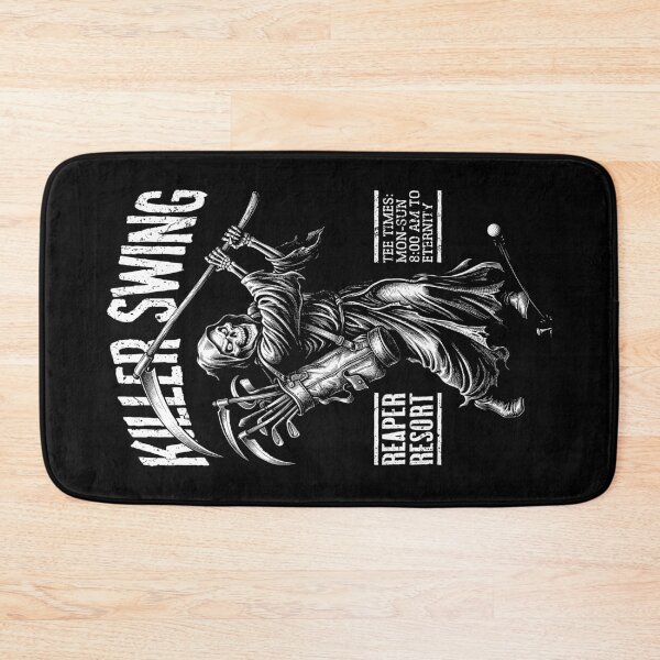 Item preview, Golf Halloween Grim Reaper Skeleton Golfer Killer Swing designed and sold by GrandeDuc.