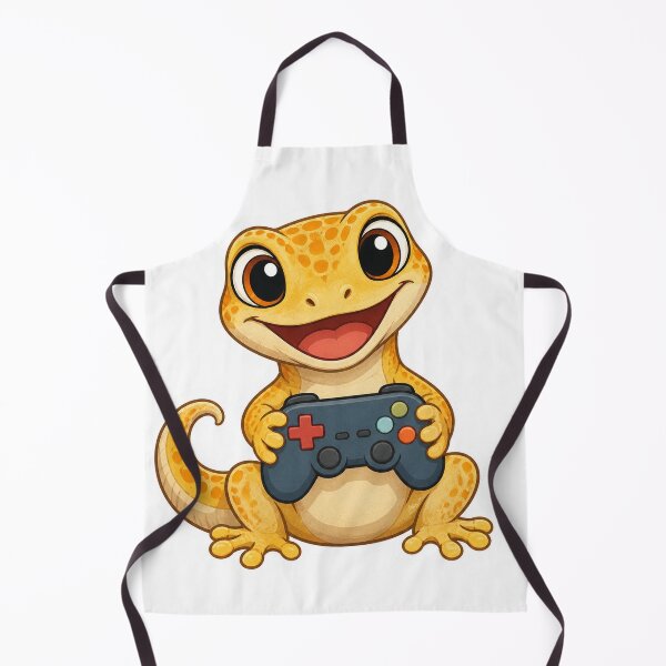 Item preview, Happy Gaming Gecko designed and sold by LuckyStore4.
