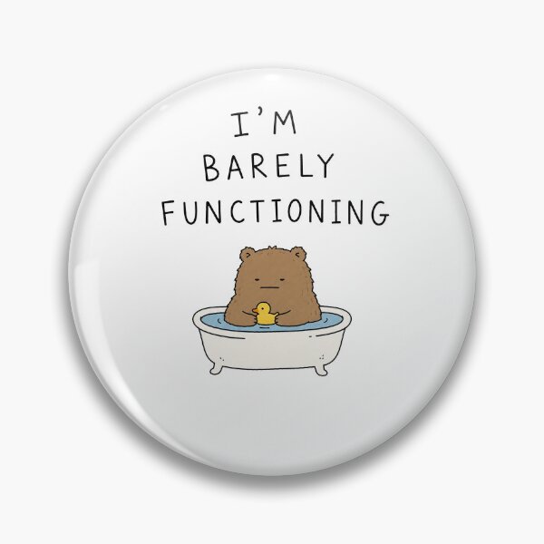 Item preview, Barely Functioning Funny Bear designed and sold by MonkiFlipp.