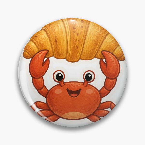Item preview, Croissant Carrying Crab designed and sold by LuckyStore4.