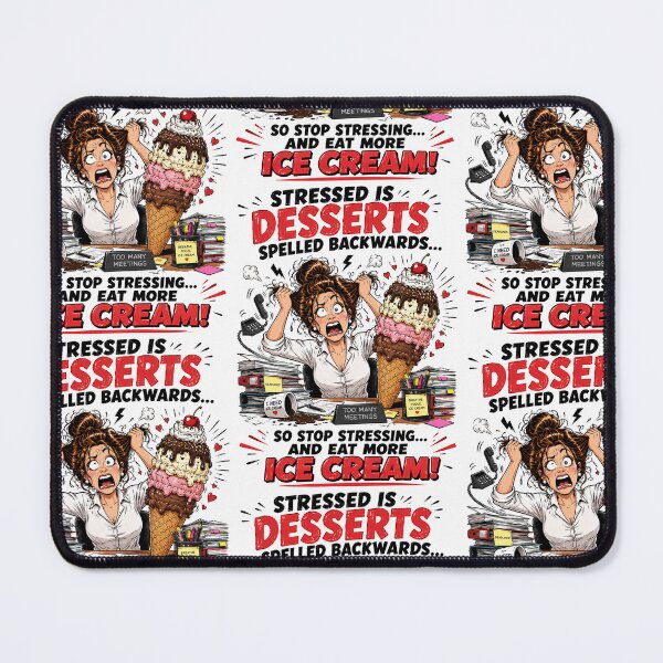 Item preview, Stressed Is Desserts Spelled Backwards designed and sold by Mad Axle Studios.