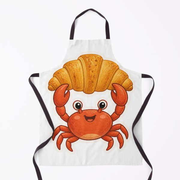 Item preview, Croissant Carrying Crab designed and sold by LuckyStore4.