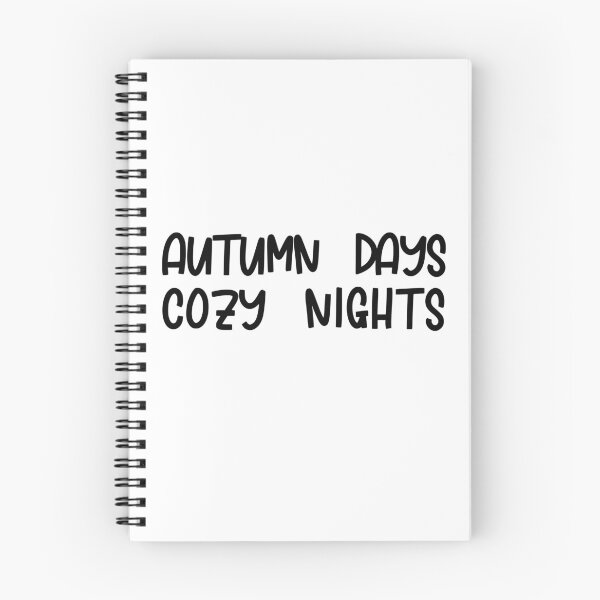 Item preview, Autumn Days Cozy Nights-Funny designed and sold by AnitaCreations.