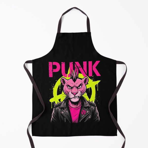 Item preview, Punk Rock Panther Retro Anarchy Parody designed and sold by AdyKurniawan.