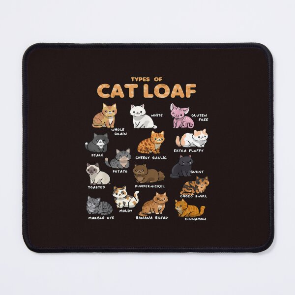 Item preview, Cute cats labeled as different bread varieties. designed and sold by lilybaker3389.