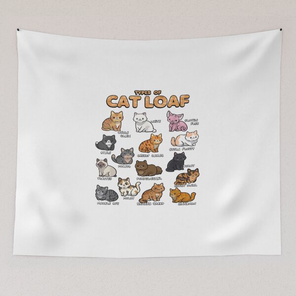 Item preview, Cute cats labeled as different bread varieties. designed and sold by lilybaker3389.