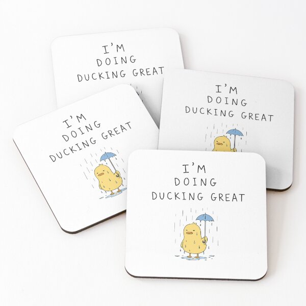 Item preview, Ducking Great Funny Duck designed and sold by MonkiFlipp.