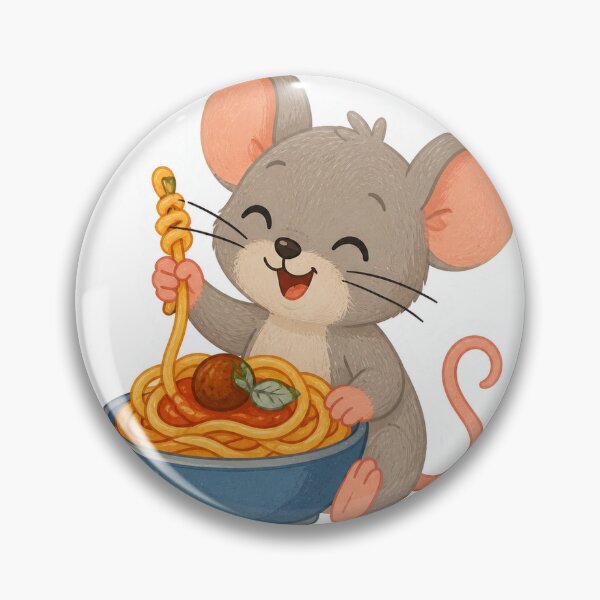 Item preview, Happy Pasta Mouse designed and sold by LuckyStore4.