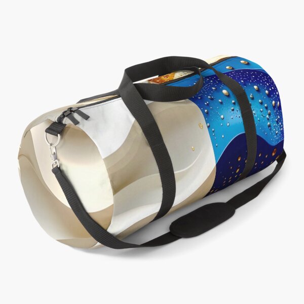 Item preview, Abstract Waves in White and Blue designed and sold by Vicky Brago-Mitchell®.