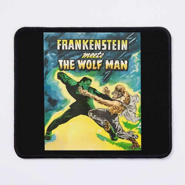 Item preview, Green Monster Fighting Werewolf In Graveyard Action Scene designed and sold by LABIBK.