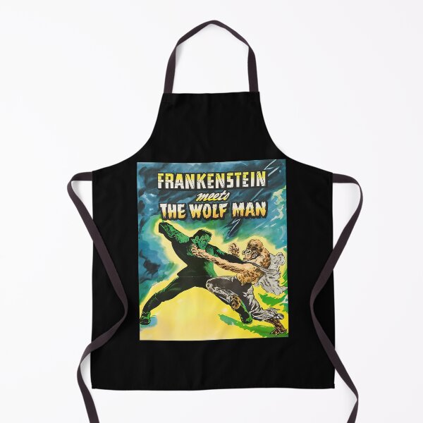 Item preview, Green Monster Fighting Werewolf In Graveyard Action Scene designed and sold by LABIBK.