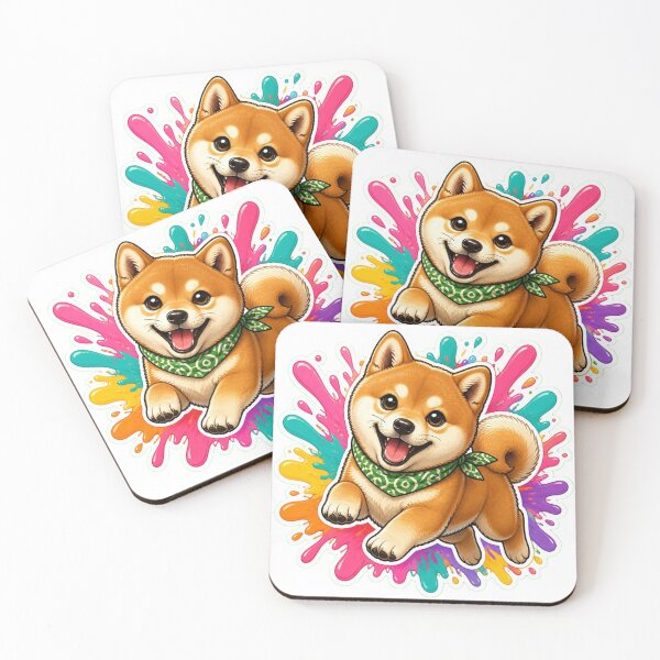 Item preview, Copy of Daschund Splash Pup – Cute Running Dog Graphic designed and sold by Benjipawprints.