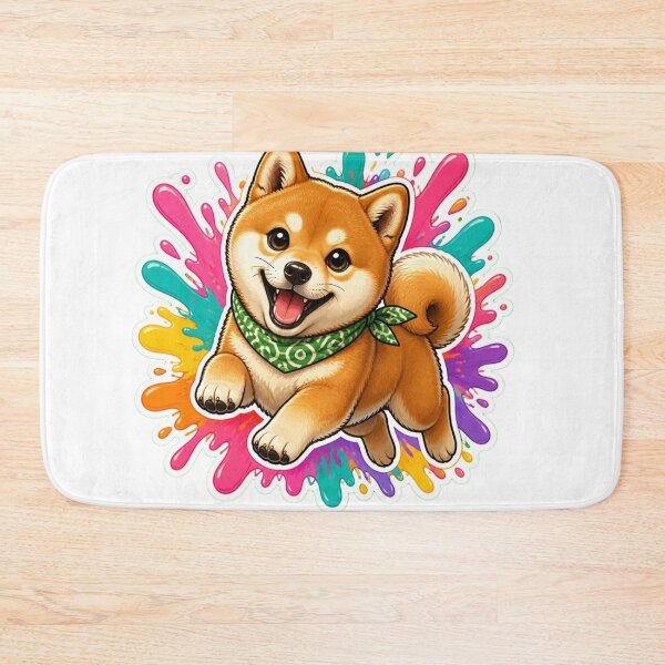 Item preview, Copy of Daschund Splash Pup – Cute Running Dog Graphic designed and sold by Benjipawprints.