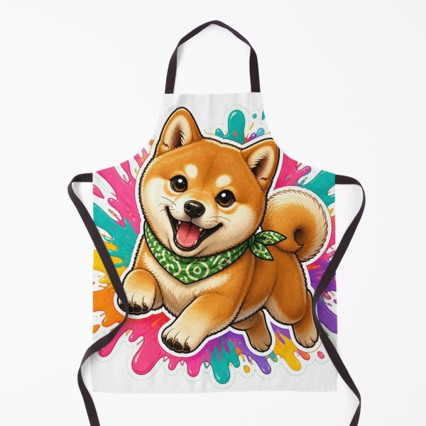 Item preview, Copy of Daschund Splash Pup – Cute Running Dog Graphic designed and sold by Benjipawprints.
