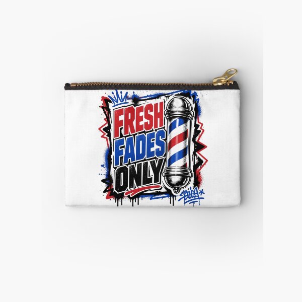Item preview, Fresh Fades Only Graffiti Barber Pole Streetwear Art designed and sold by Barber MD Culture.