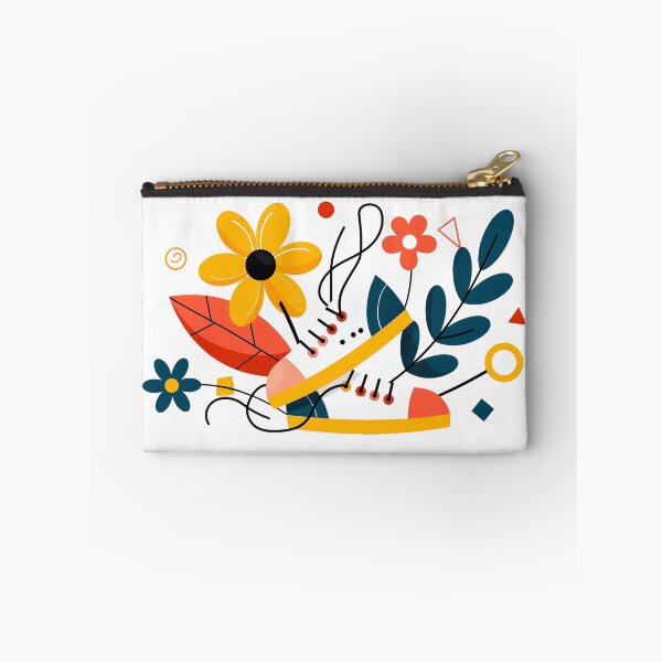 Item preview, sneakers with leaves and flowers designed and sold by TanyaLovus.