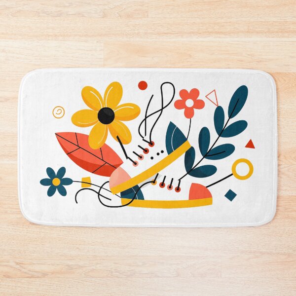 Item preview, sneakers with leaves and flowers designed and sold by TanyaLovus.