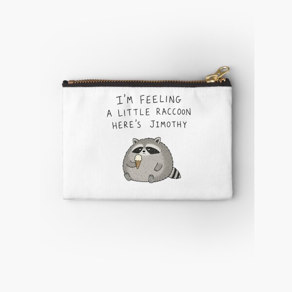 Item preview, Jimothy Raccoon Eating Ice Cream designed and sold by MonkiFlipp.