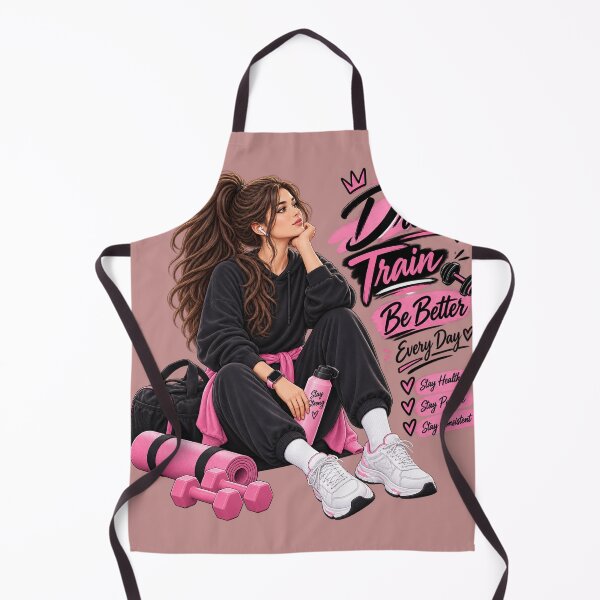 Item preview, Dream Train Be Better – Fitness Motivation Girl designed and sold by JANAWIYSTUDIO.