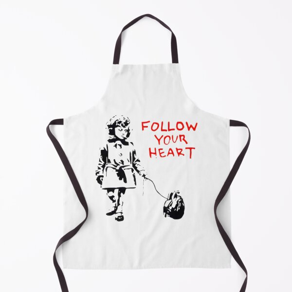 Item preview, Banksy Follow Your Heartpng ⭐⭐⭐⭐⭐ designed and sold by PotatoCutie.
