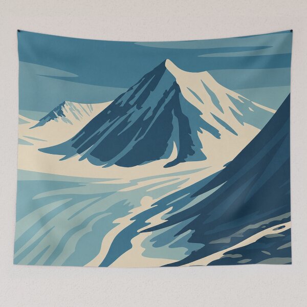 Item preview, Sarektjåkkå Sweden Mountain Poster designed and sold by NordenPosters.